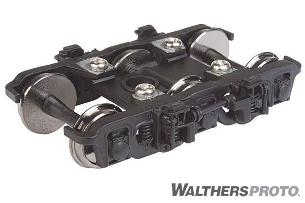 Whalthers Proto Boguie de Pasajeros 3 ejes con ruedas metalicas RP-25 de 36" (1 Par)