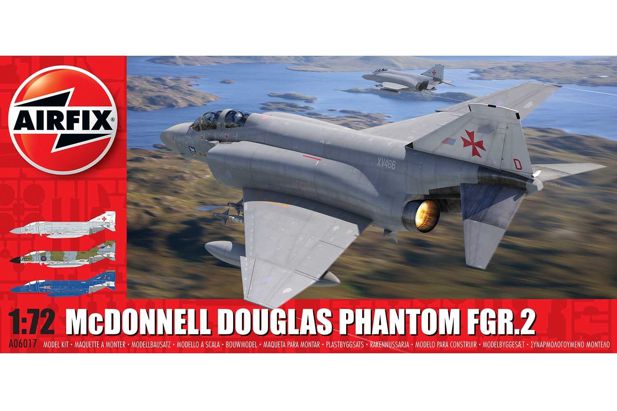Airfix 1:72 A06017 Mc Doneell Douglas Phantom FGR.2