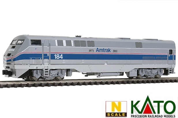 Kato GE P42 Genesis Amtrak #184 40th Anniversary Phase IV (Escala N)