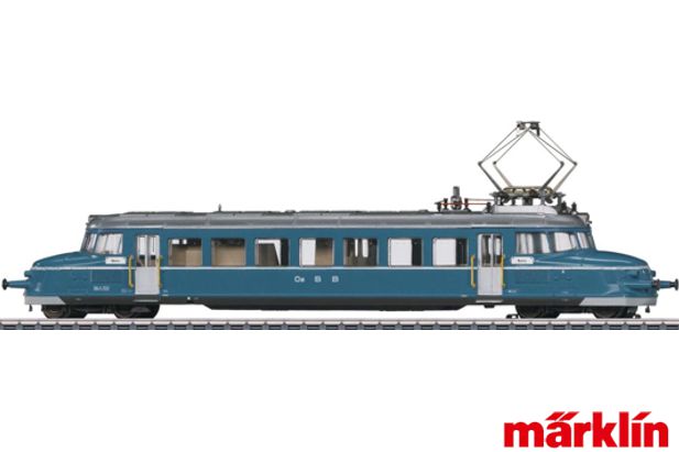 Marklin 3127 OeBB CFF Train Car "Blauer Pfeil" Blue Arrow RBe 2/4