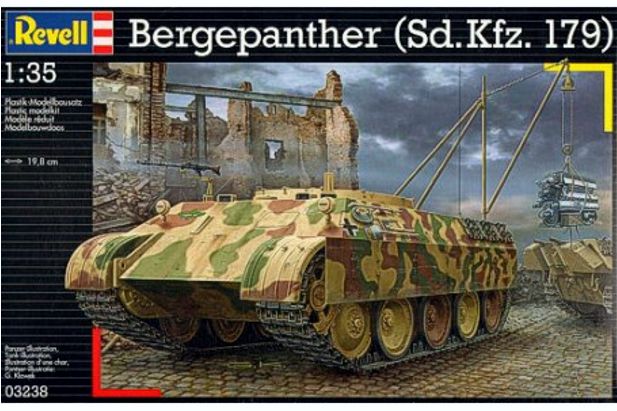 Revell 1:35 3238 Bergepanther (Sd.Kfz. 179)