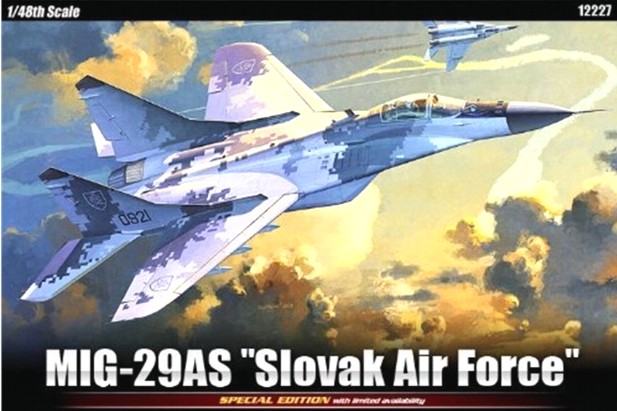 Academy 1:48 12227 Mig-29as Slovak Air Force