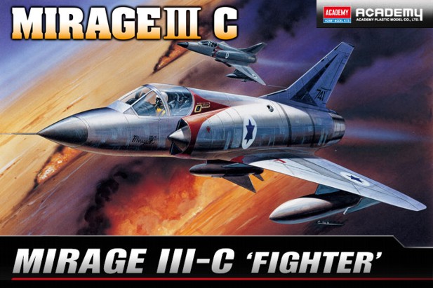Academy 1:48 12247 Mirage III-C Fighter