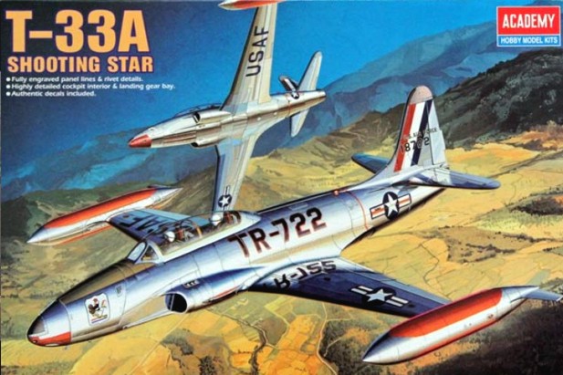 Academy 1:48 12284 T-33A Shooting Star