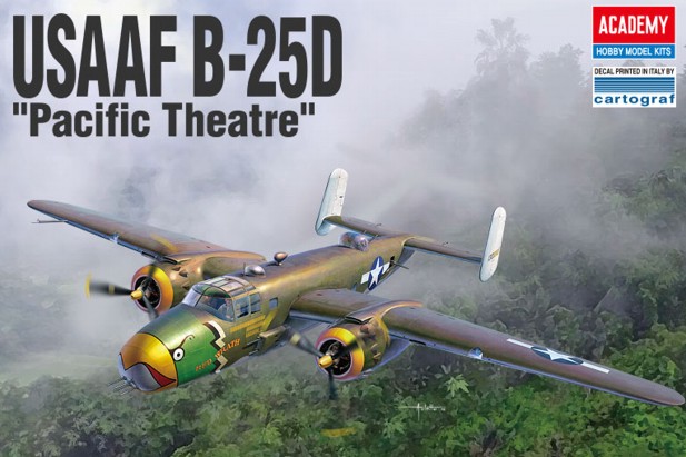 Academy 1:48 12328 USAAF B-25D "Pacific Theatre"