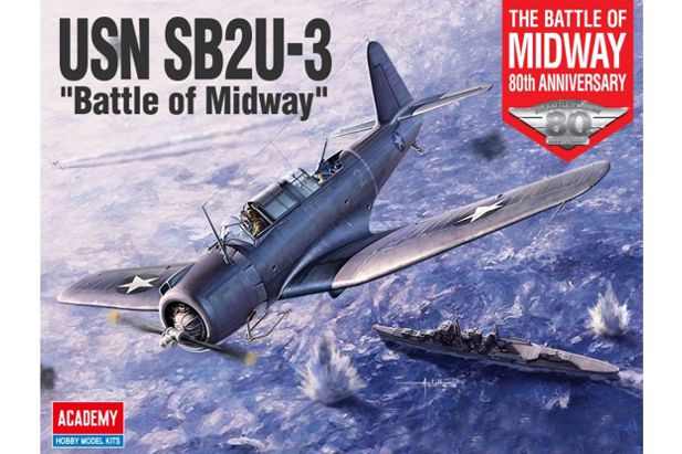 Academy 1:48 12350 USN SB2U-3 The Battle of Midway 80th Anniversary