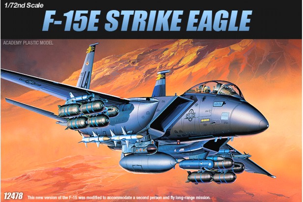 Academy 1:72 12478 F-15E Strike Eagle