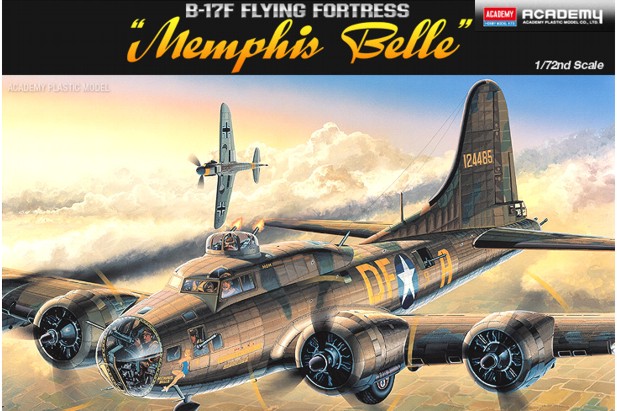 Academy 1:72 12495 B-17F Flying Fortress "Memphis Belle"