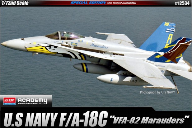 Academy 1:72 12534 F/A-18C U.S NAVY VFA-82