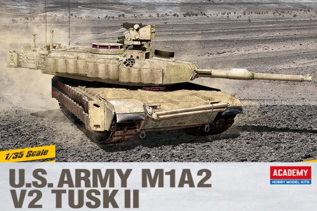 Academy 1:35 13298 U.S. Army M1A2 Tusk II