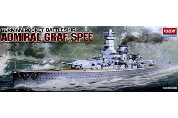 Academy 1:350 14103 German Battleship Admiral Graf Spee