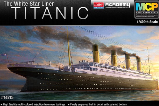 Academy 1:400 14215 The White Star Liner TITANIC