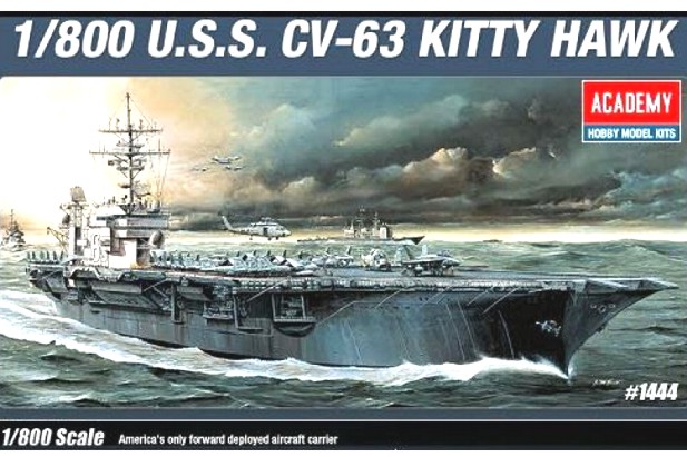 Academy 1:800 14210 USS Kitty Hawk CV-63