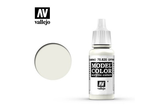 Vallejo Model Color 70820 Blanco Pergamino 17ml