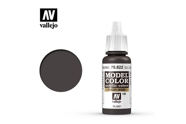 Vallejo Model Color 70822 Alemn Cam.Pardo Negro 17ml