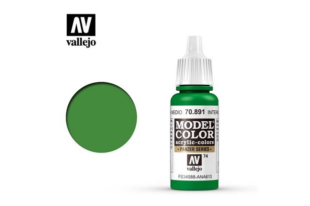 Vallejo Model Color 70891 Verde Medio 17ml