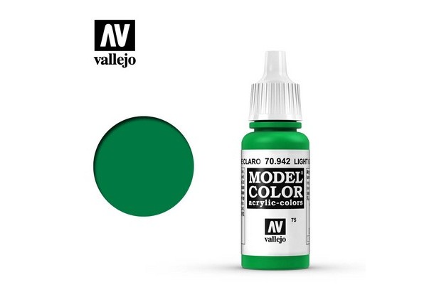 Vallejo Model Color 70942 Verde Claro 17ml