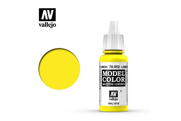 Vallejo Model Color 70952 Amarillo Limn 17ml