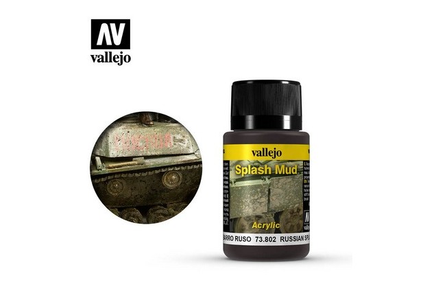 Vallejo Wheathering Effects 73802 Salpicaduras Barro Ruso 40 ml