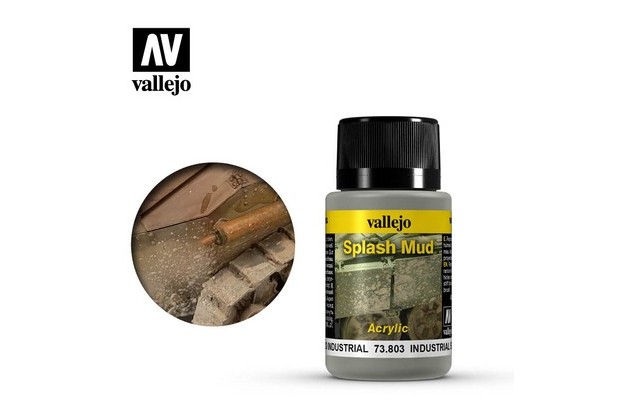 Vallejo Wheathering Effects 73803 Salpicaduras Barro Industrial 40 ml