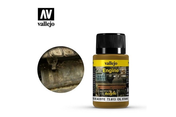 Vallejo Wheathering Effects 73813 Manchas de Aceite 40 ml