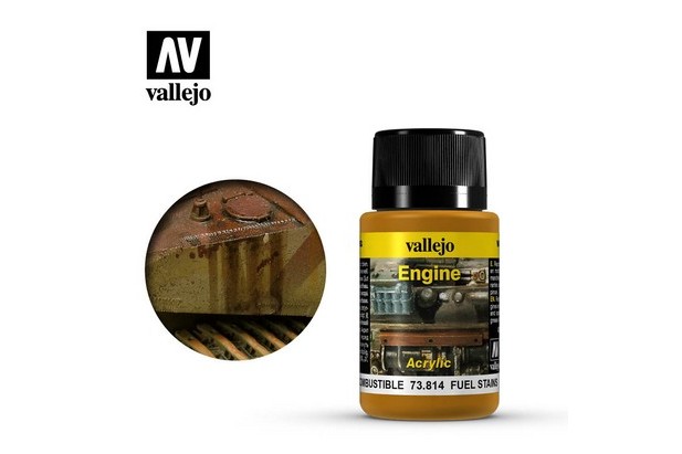 Vallejo Wheathering Effects 73814 Manchas de Combustible 40 ml