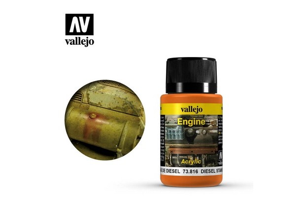 Vallejo Wheathering Effects 73816 Manchas de Diesel 40 ml