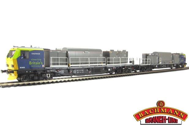 Bachmann Branchline 31-575 Windhoff MPV (Multi-Purpose Vehicle) Railtrack
