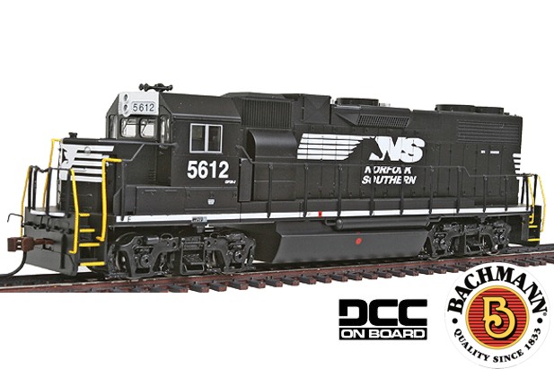 Bachmann 61108 DCC-Equipped EMD GP38-2 N&S Thoroughbred #5817