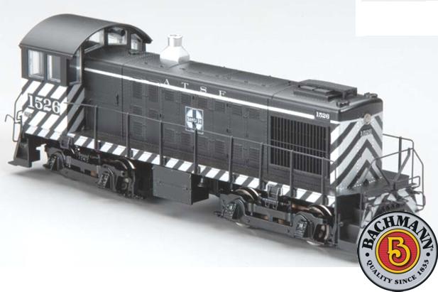 Bachmann 63104 ALCO S4 Diesel ATSF #1526 (Zebra Stripe)