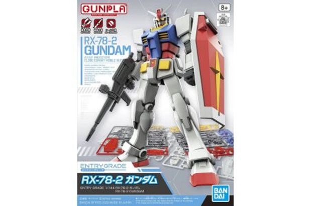 BANDAI RX-78-2 Gundam "Mobile Suit Gundam" Entry Grade 1/144