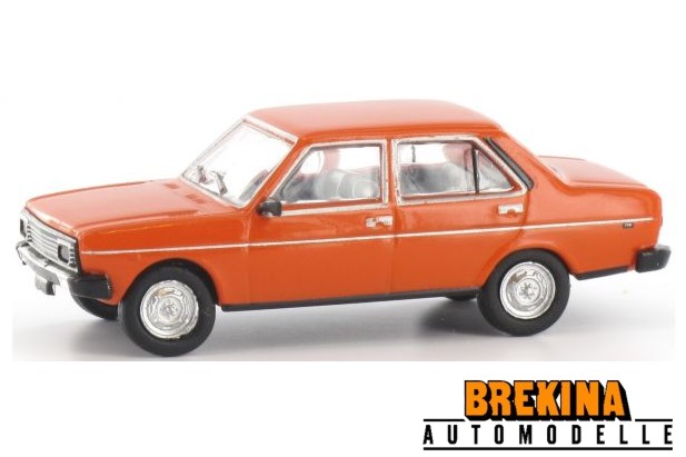 Brekina 22606 Fiat 131 Mirafiori Orange 1:87