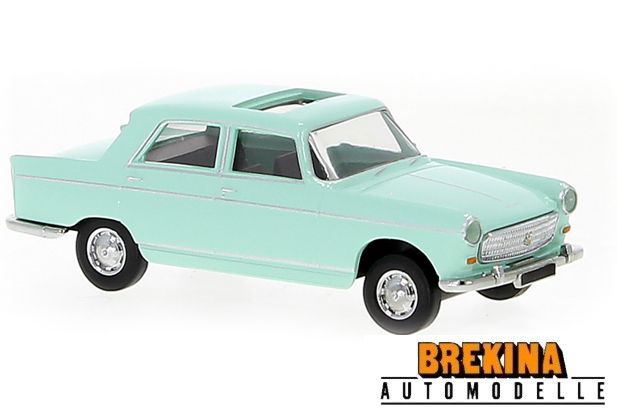 Brekina 29024 1961 Peugeot 404 Sedan with Sunroof