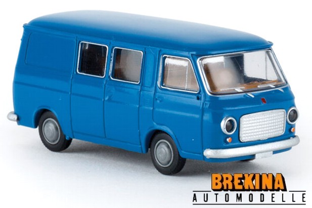 Brekina 34430 1967-1983 Fiat 238 Blue