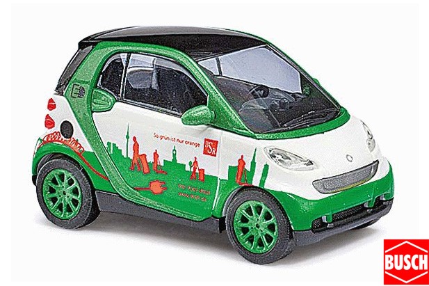 Busch 46163 2007 Smart Fortwo City Coupe BSR