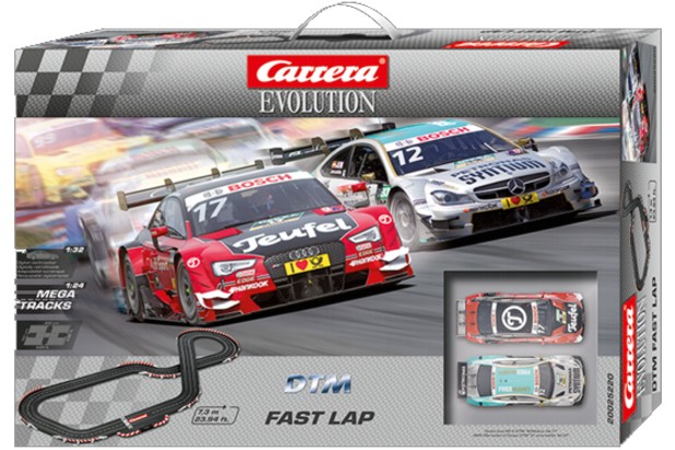 Carrera Evolution 1/32 - Pista DTM Fast Lap