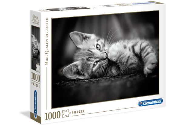 Clementoni Puzzle 1000 Piezas High Quality Collection Kitty