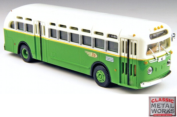 Classic Metal Works MiniMetals GMC TD 3610 Transit Bus 1:87