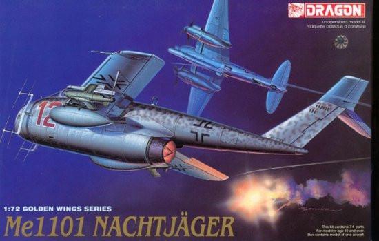 Dragon 1:72 5014 Messerschmitt Me P.1101 Nachtjger