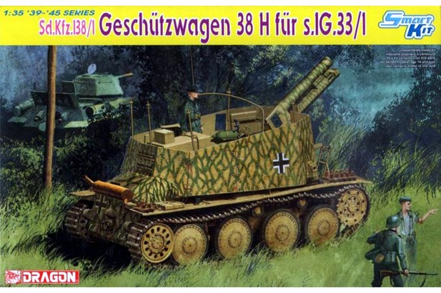 Dragon 1:35 6470 Sd.Kfz. 138/1 Geschutzwagen 38 H fur s.IG.33/1