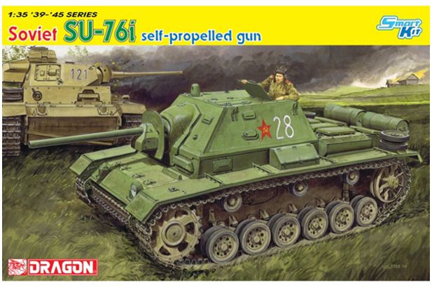 Dragon 1:35 6838 Soviet SU-76i Self Propelled Gun