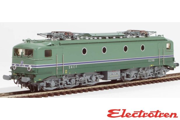 Electrotren 2712 Locomotive type CC 7100 GRG Alsthom Ep.IV SNCF (CC 7118)