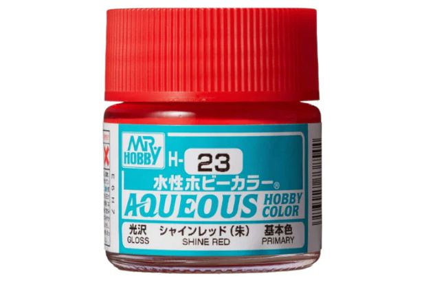 Mr. Hobby H23 Aqueous Gloss Shine Red 10ml