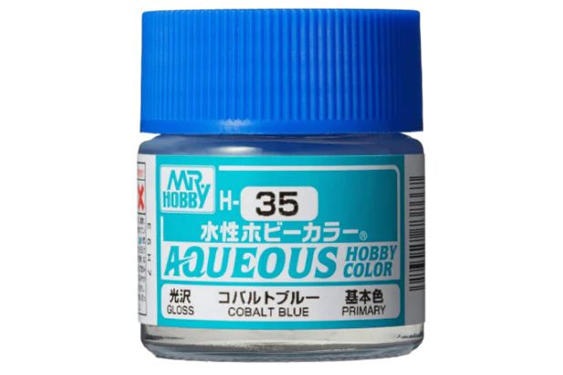 Mr. Hobby H35 Aqueous Gloss Cobalt Blue 10ml