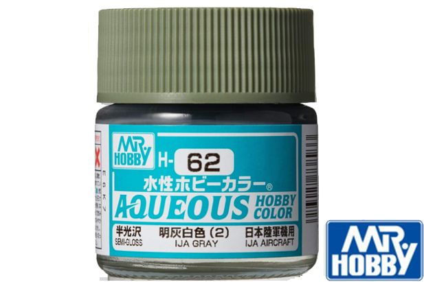 Mr. Hobby H62 Aqueous Semi Gloss IJA Gray 10ml