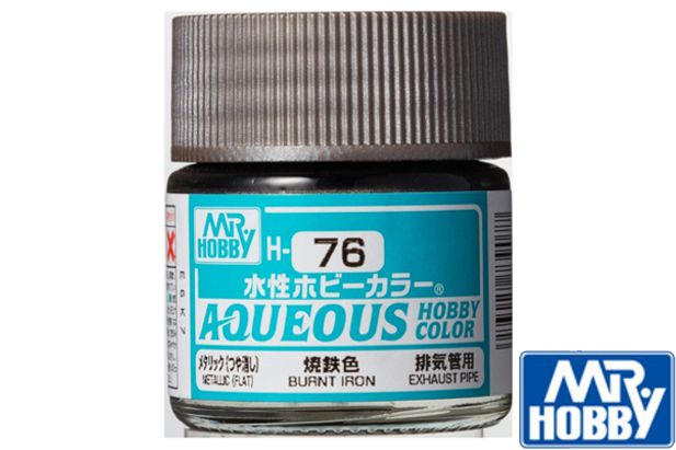 Mr. Hobby H76 Aqueous Gloss Burnt Iron 10ml