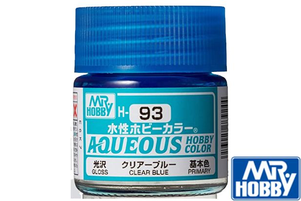 Mr. Hobby H93 Aqueous Clear Blue 10ml