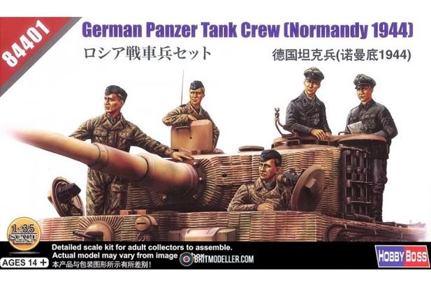 Hobby Boss 1:35 84401 German Panzer Tank Crew (Normandy 1944)