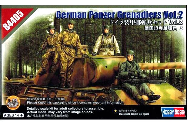Hobby Boss 1:35 84405 German Panzer Grenadiers Vol.2