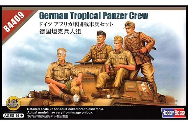 Hobby Boss 1:35 84409 German Tropical Panzer Crew